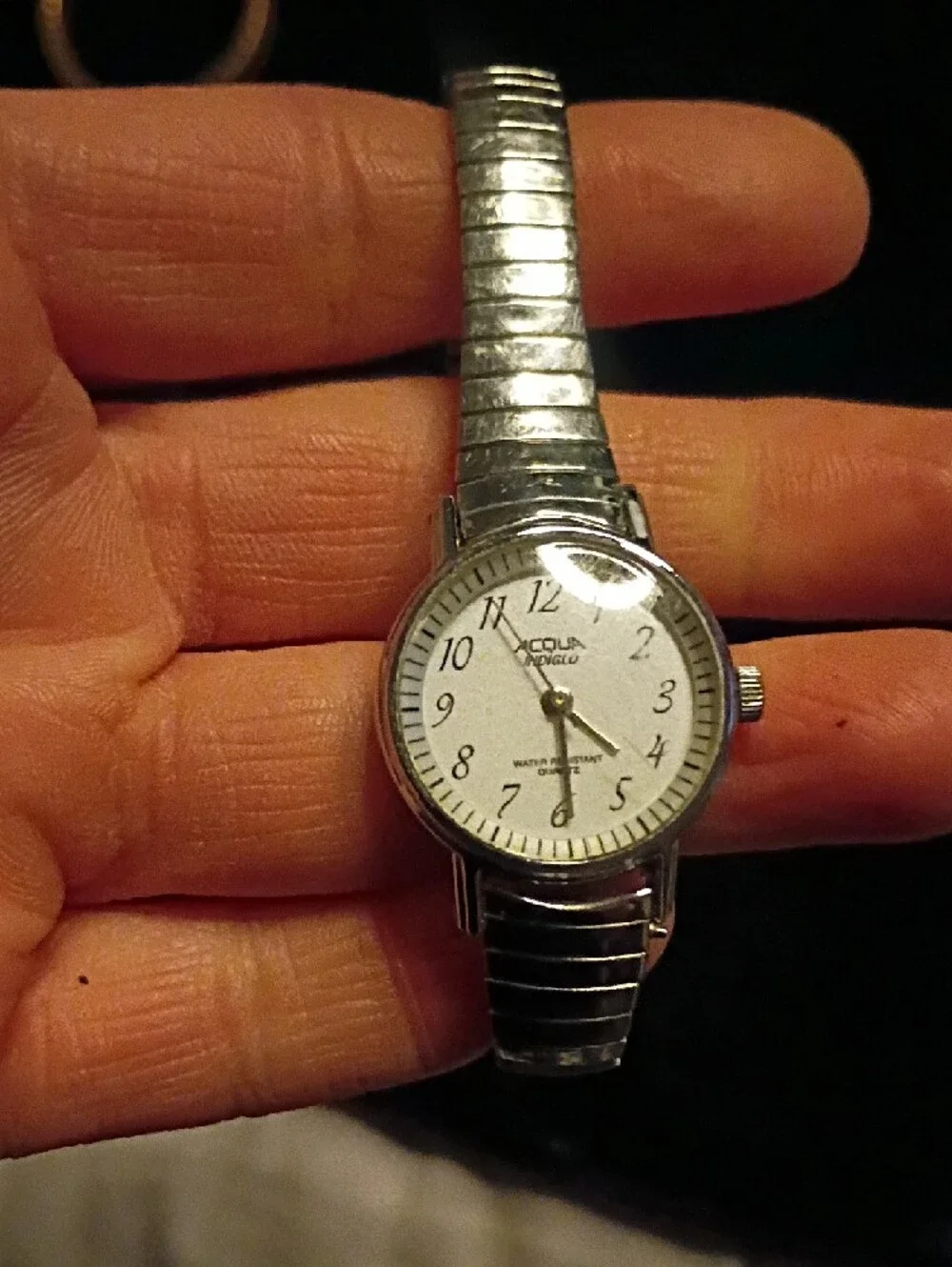 The ACQUA Brand Women's Two-Tone Silver and Gold Analog Wristwatch Set
